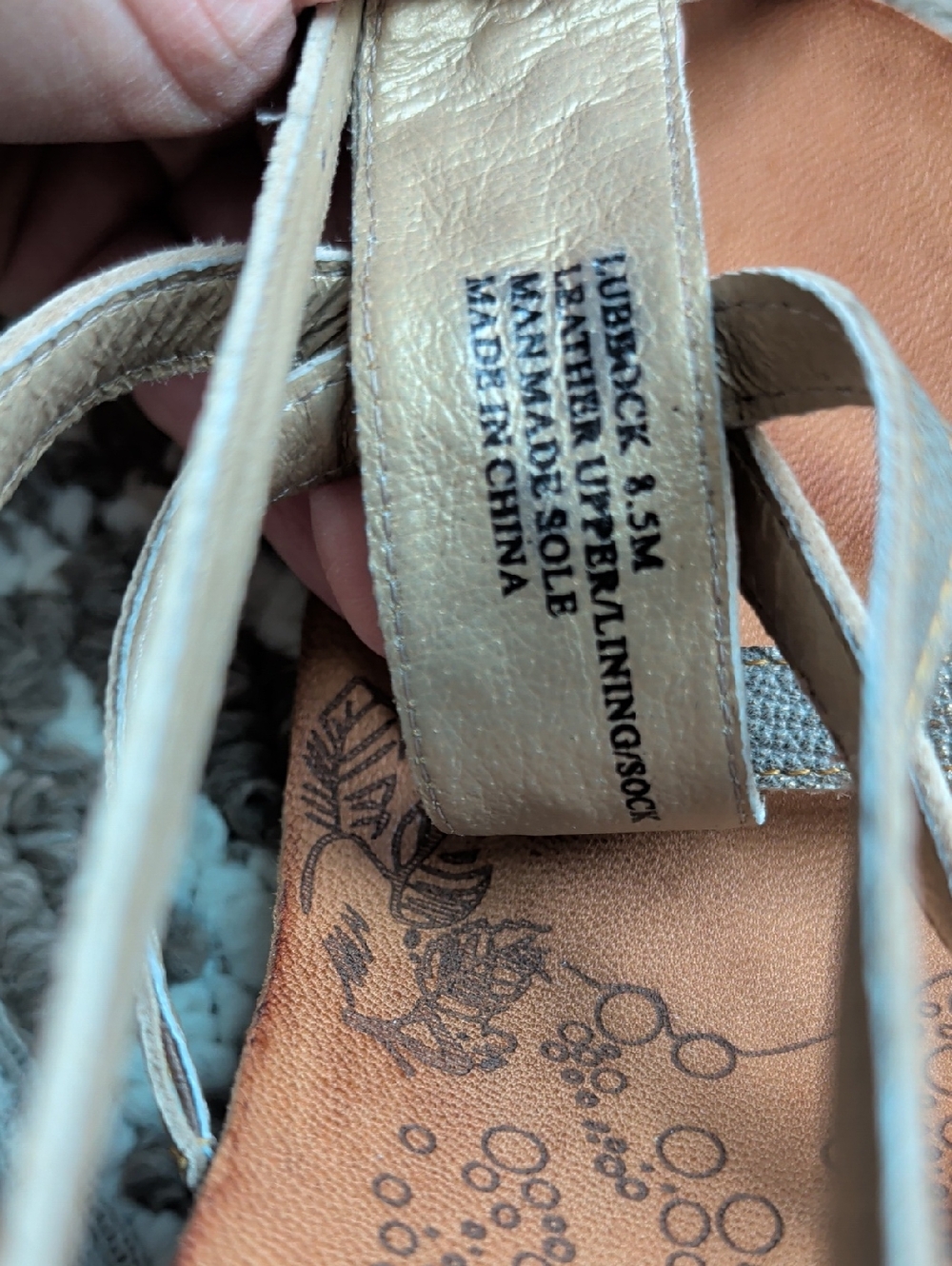 OTBT Women's Lubbock Leather Wedge Sandal - Picture 8 of 9